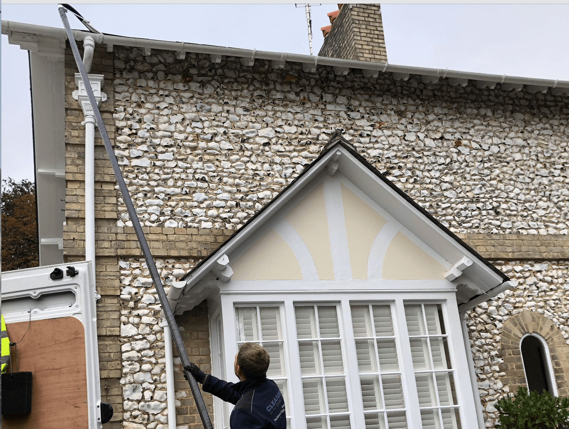 Professional gutter cleaning tools and equipment used by The Roof Moss Cleaners in Bicester